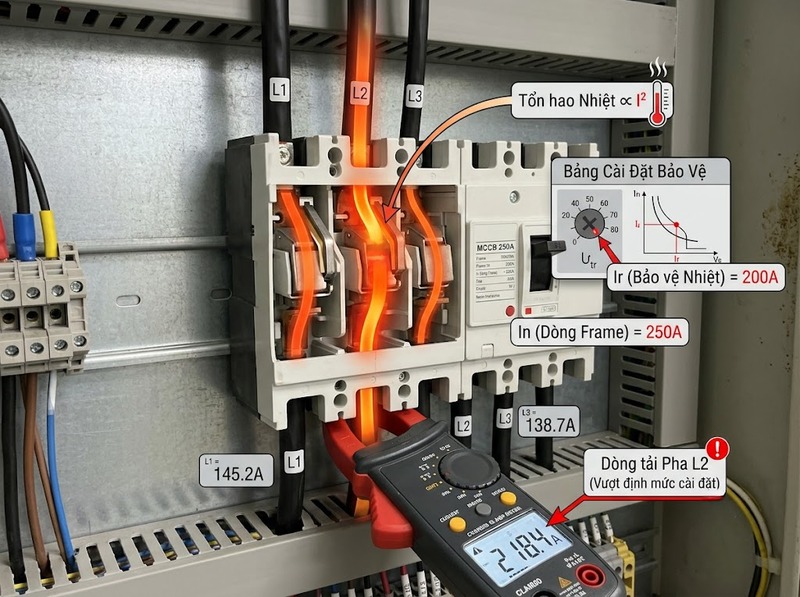 Vì sao MCCB bị nóng bất thường?